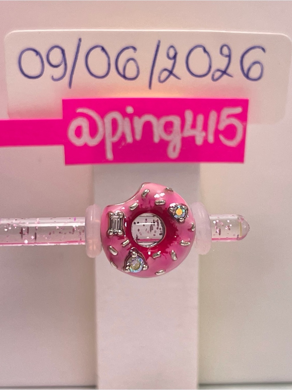 Pandora Donut Charm